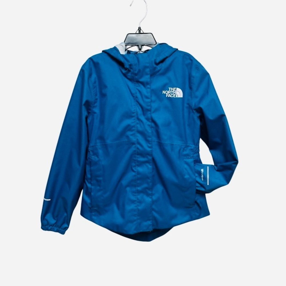 The North Face  Little Girls' Antora Rain Jacket in the color Banff Blue XS 6
